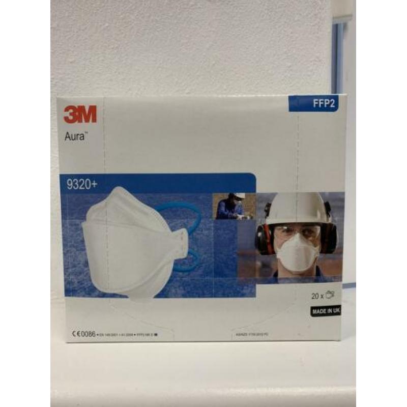 3M stofmaskers (FFP1, FFP2, FFP3)