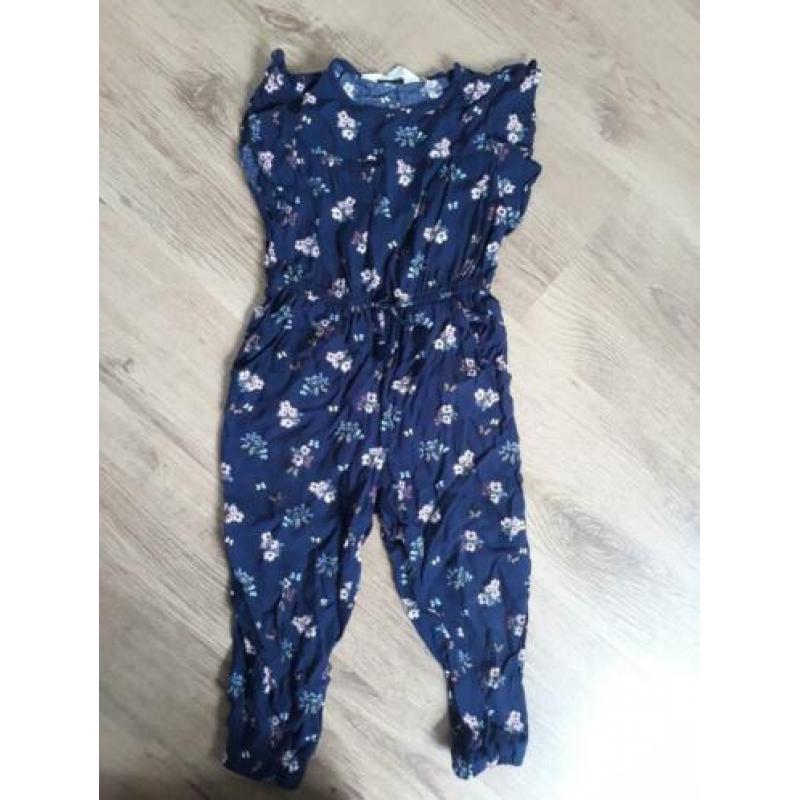 Jumpsuit maat 98 h&M zomer