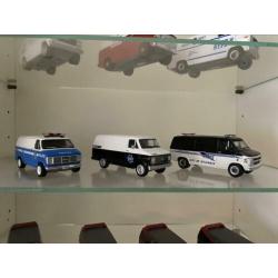 1:64 GMC en Chevy’s.