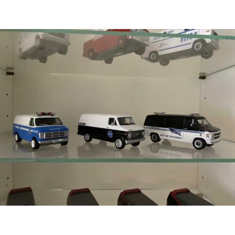 1:64 GMC en Chevy’s.