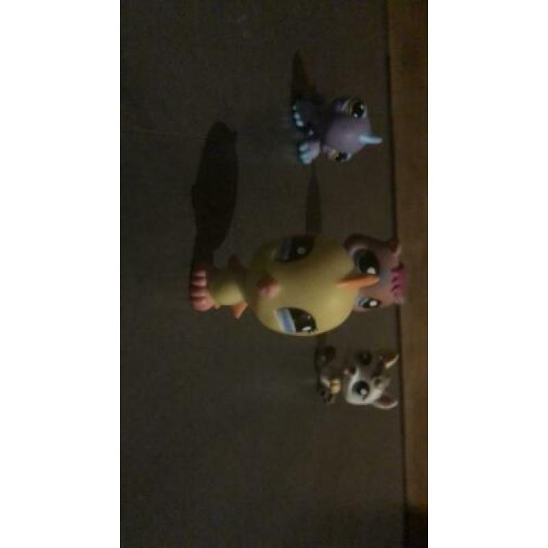 Littlest petsshop 4 stuks