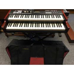 Hammond SK2 orgel met tas; als nieuw!