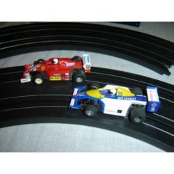 2x Tyco F1 race auto