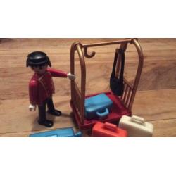 Playmobil bagage kar koffers piccolo hotel aanvulling