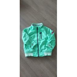 Tommy hilfinger jas mint groen maat 74