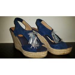 leuke PUMPS mt 38 Blauw. Merk: OMODA nieuw € 8,90