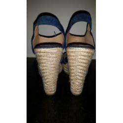 leuke PUMPS mt 38 Blauw. Merk: OMODA nieuw € 8,90