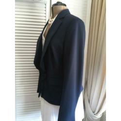 Elegante blazer donker blauw maat 44 nieuw* twv € 139,00