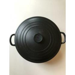 Le Creuset braadpan 28cm mat zwart