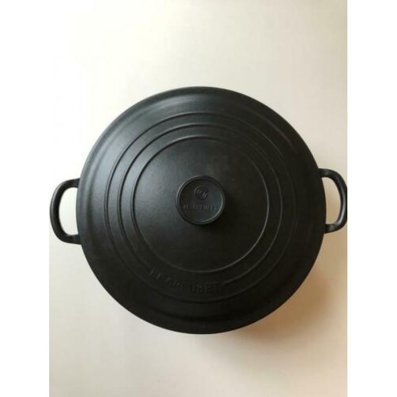 Le Creuset braadpan 28cm mat zwart