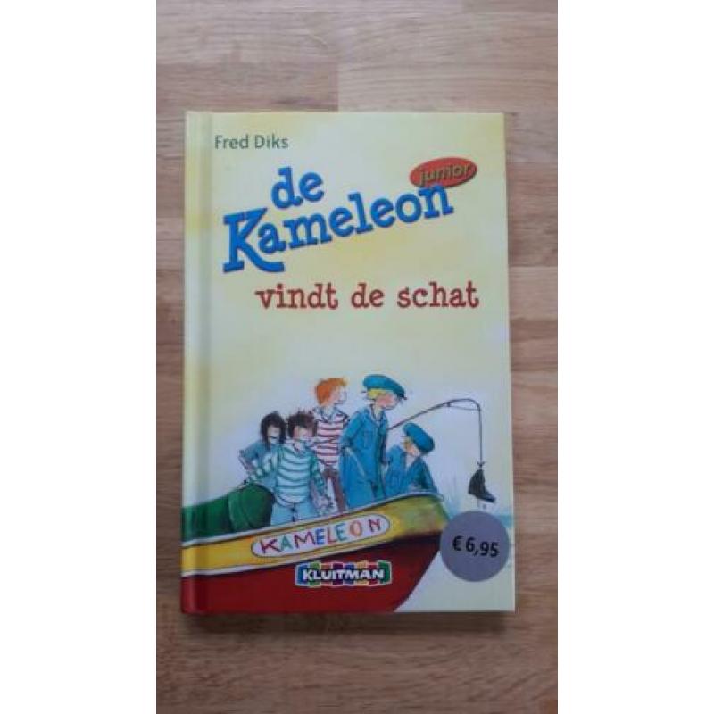 De Kameleon Junior boeken 4x