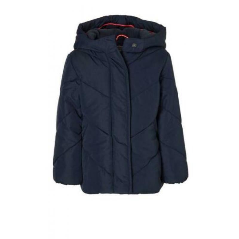 Tumble n dry meisjes winterjas donkerblauw mt 74