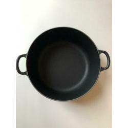 Le Creuset braadpan 28cm mat zwart