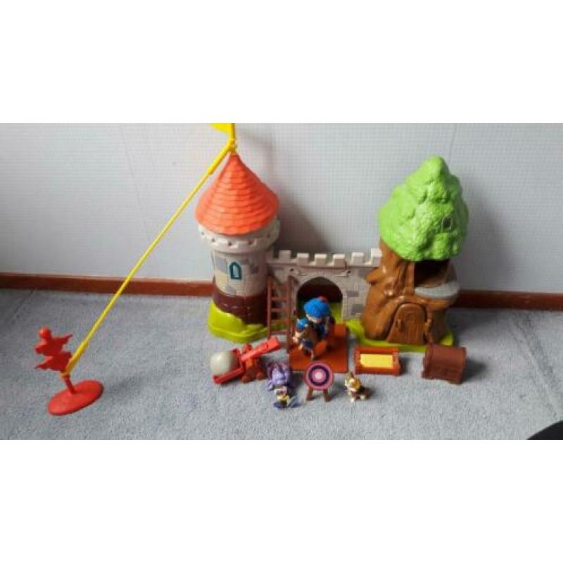 Fisherprice Mike de Ridder Glendragon Castle + extra figuren