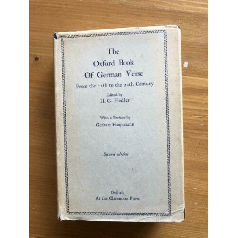 The Oxford Book of German Verse