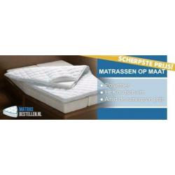 Maatwerk,snelle gratis levering,Sg 30-Hr 40-Hr 55 matras of