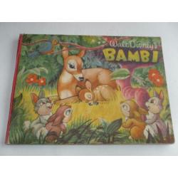 4 Walt Disney's Plaatjesalbums , Bambi , Sneeuwwitje , Peter