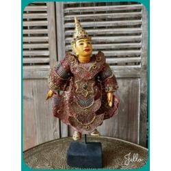 Mooie houten marionet Indonesisch/thailand