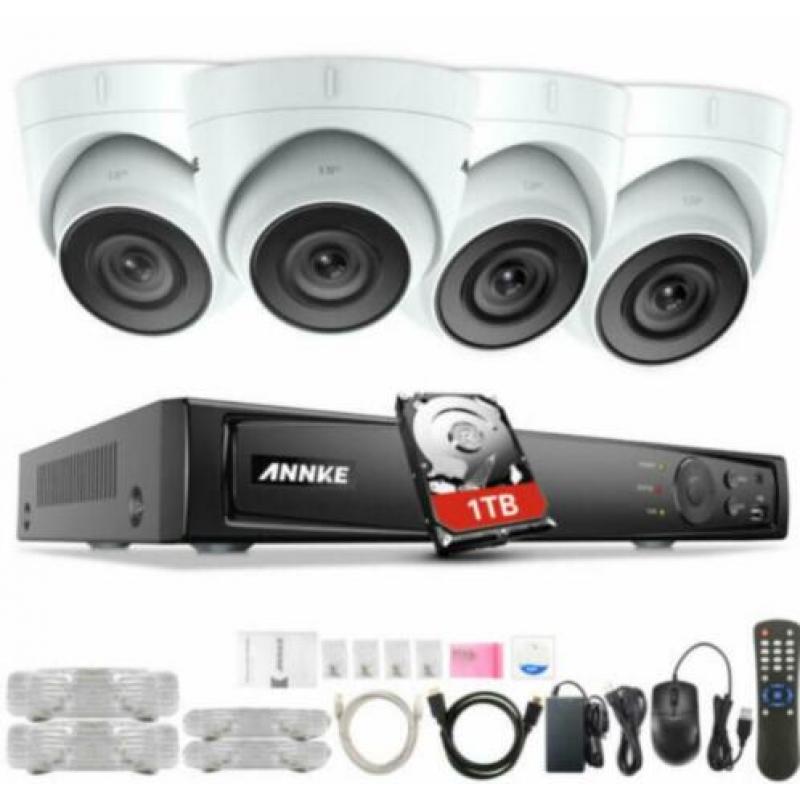 Camera beveiliging POE ONVIF H265+ 8MP 4K 5MP EXIR camera's