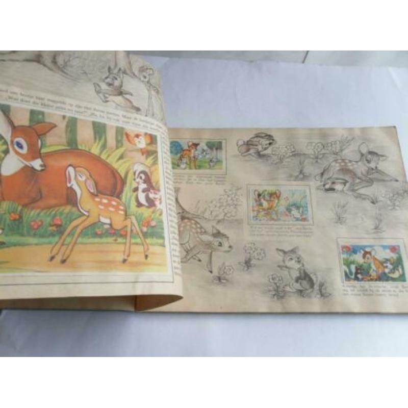 4 Walt Disney's Plaatjesalbums , Bambi , Sneeuwwitje , Peter