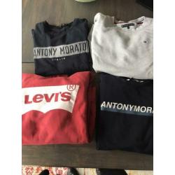 4 leuke truien, Antony morato, Levi’s en Tommy Hilfiger