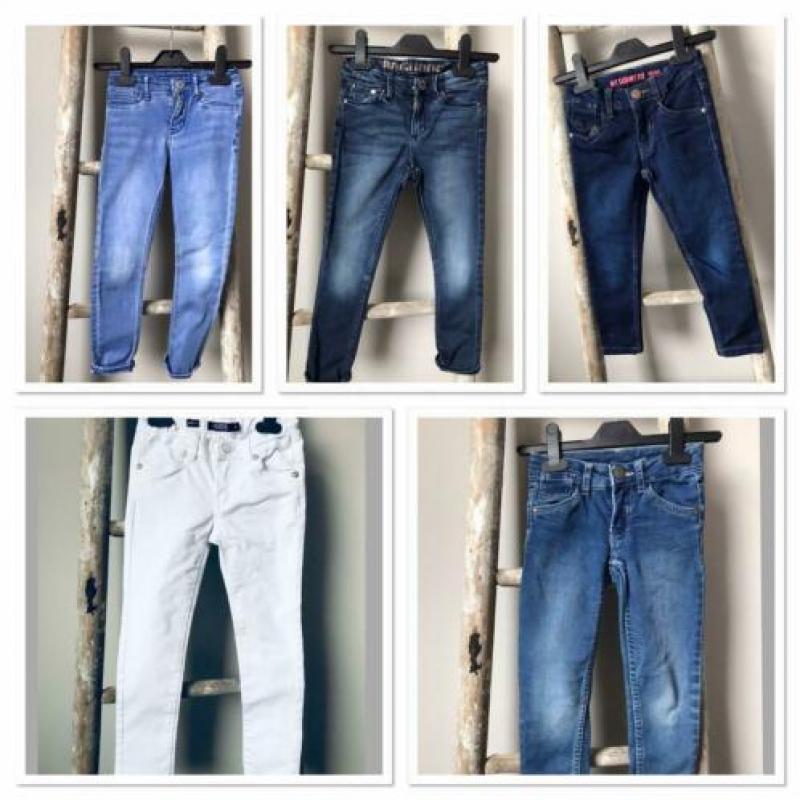 Jeans, broek, spijkerbroek, 110, H&M, Hema, Ter stal