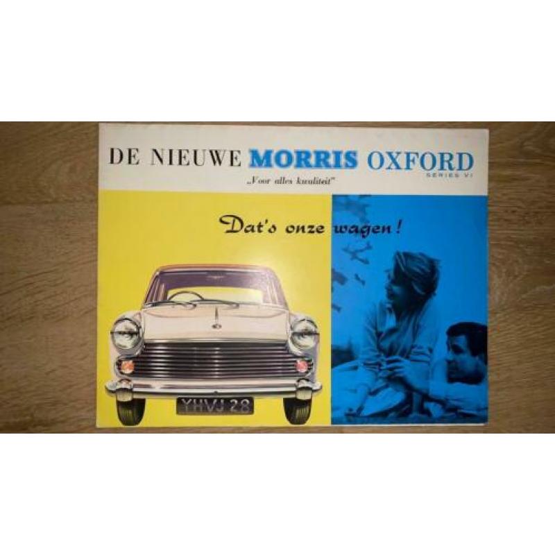 Folder Morris Oxford series VI (1961)