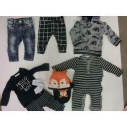 pakket baby jongens kleding 68 GYMP, feetje, Z8 , DIRKJE *7*