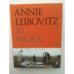 Annie Leibovitz At work boek met originele handtekening