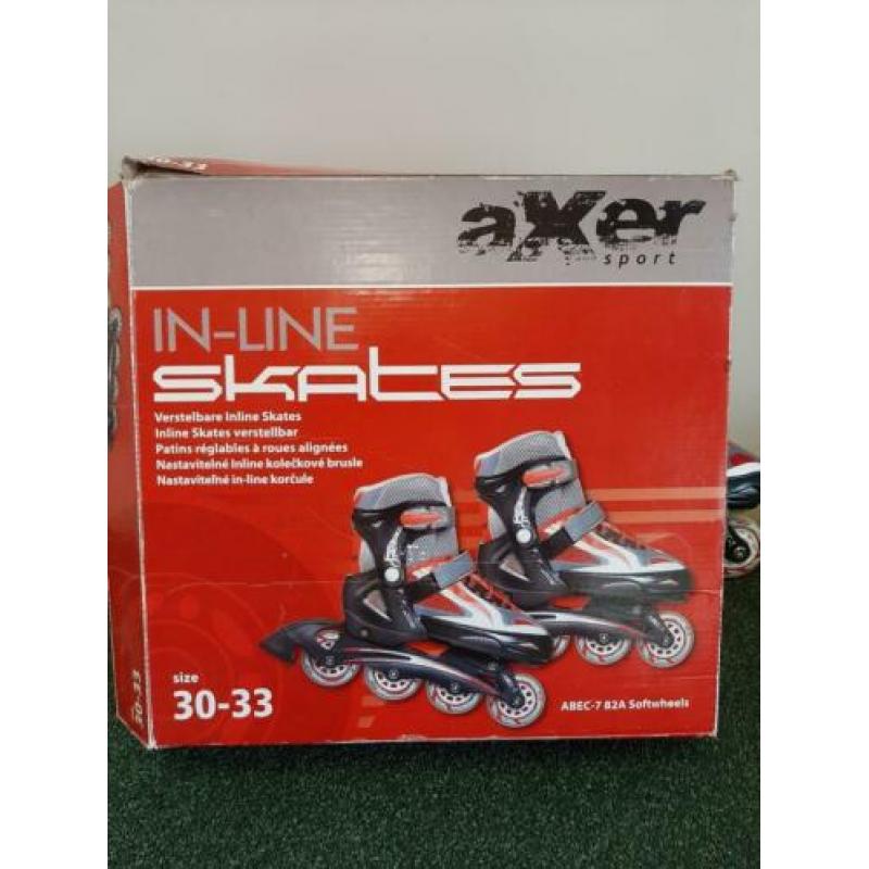 Axer sport  inline skates vertelbaar 30-33.