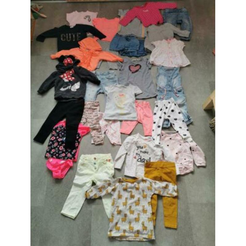 Kleding pakket maat 74 - 80 28 items! Oa babyface, name it