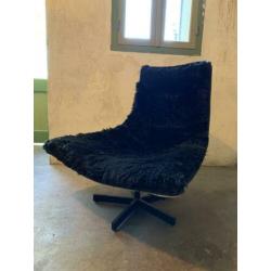 Jan des bouvrie vintage design draaifauteuil lounge stoel