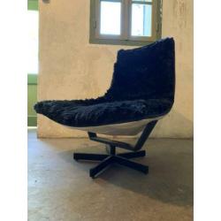 Jan des bouvrie vintage design draaifauteuil lounge stoel