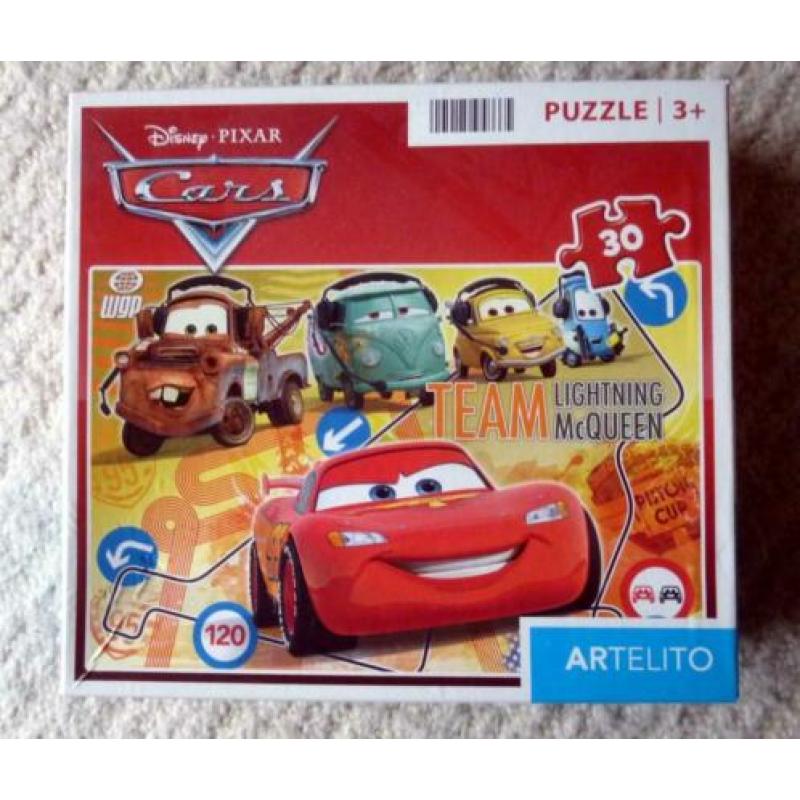 Cars puzzel 30 stukjes - zo goed als nieuw