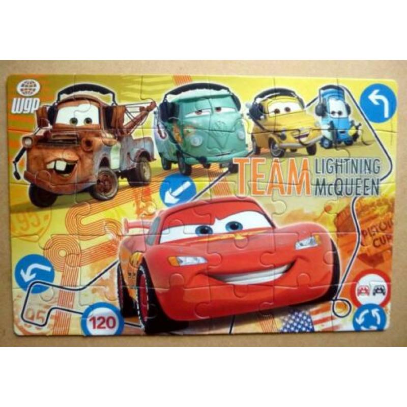 Cars puzzel 30 stukjes - zo goed als nieuw