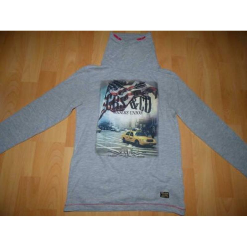 Grijze longsleeve van Cars, maat 12 (oftewel 152) NIEUWSTAAT