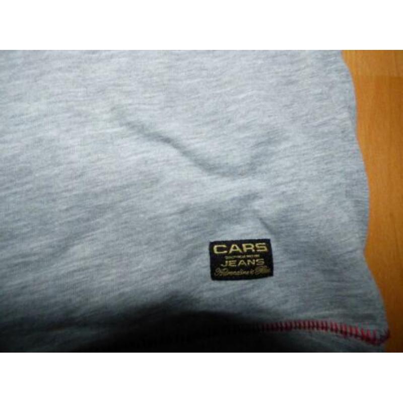 Grijze longsleeve van Cars, maat 12 (oftewel 152) NIEUWSTAAT