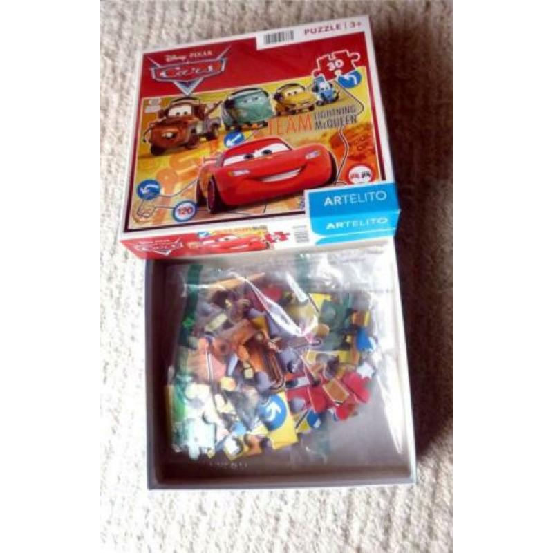 Cars puzzel 30 stukjes - zo goed als nieuw