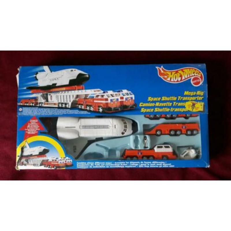 Hot Wheels - Space Shuttle Transporter set (compleet)