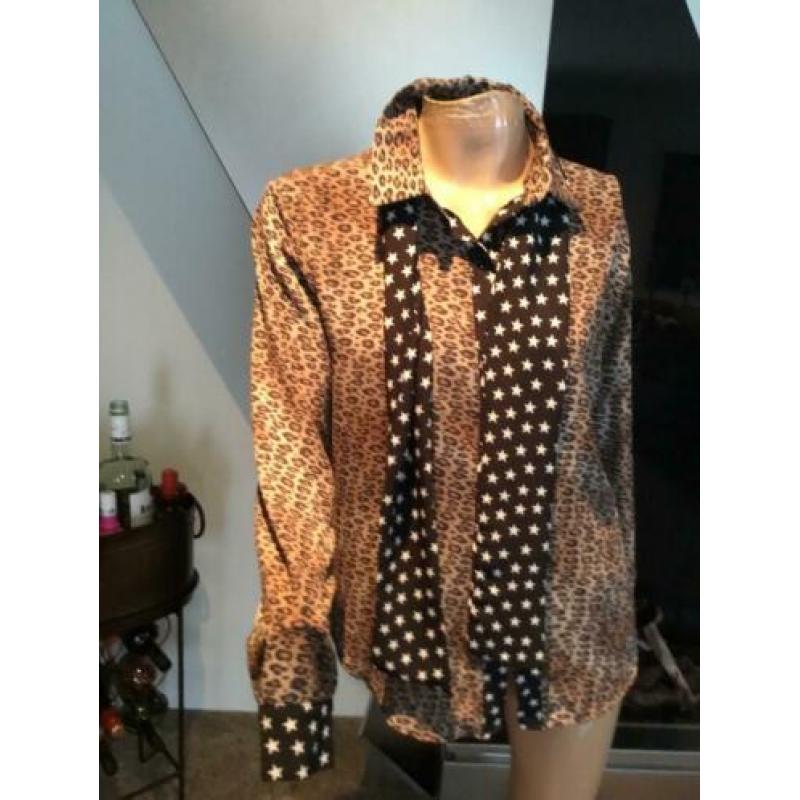 TYPICAL JILL blouse met sjaal, maat L