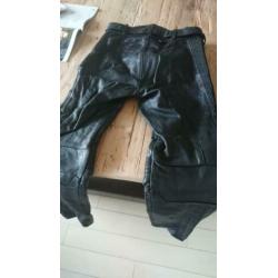 Motorbroek leder