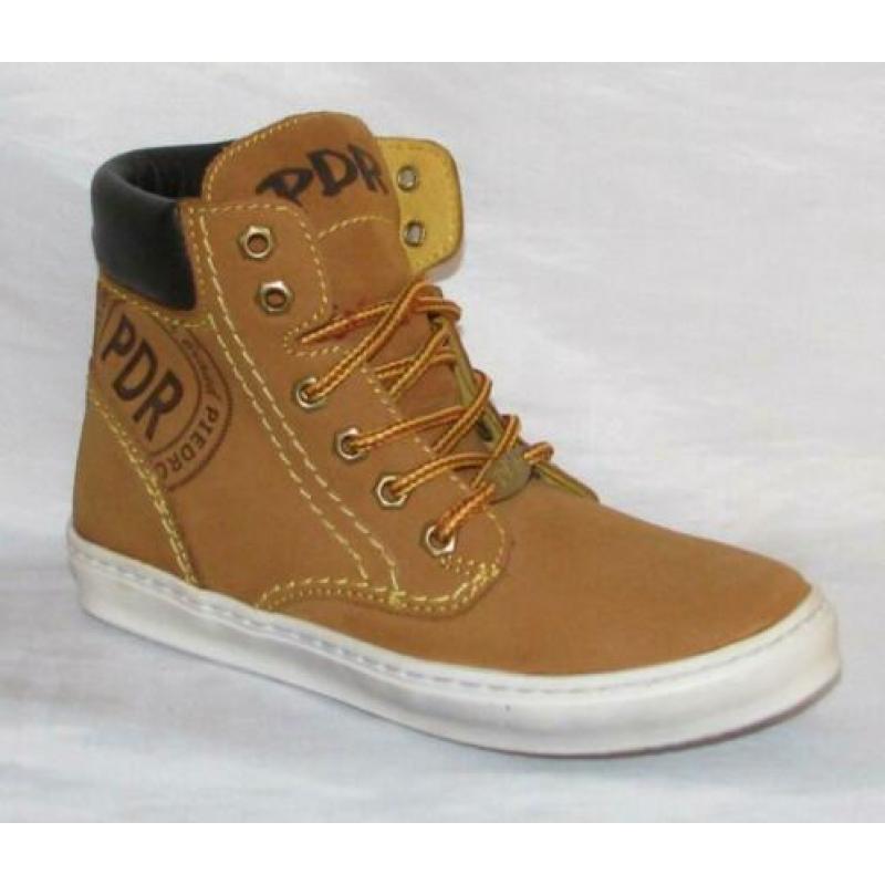 PIEDRO maat 33 veterboots camel nubuck gratis verzenden