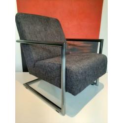 Fauteuil gemêleerd & doorlopend frame ! (Evt.2stuks)