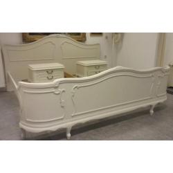 Schitterend Baroque Queen Ann King Size Bed met kaptafel