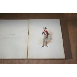 The characters of Dickens in original watercolours 1889 !