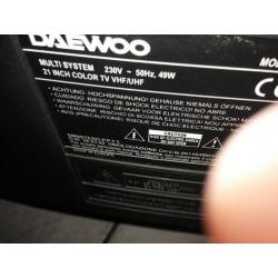 Tv van Daewoo