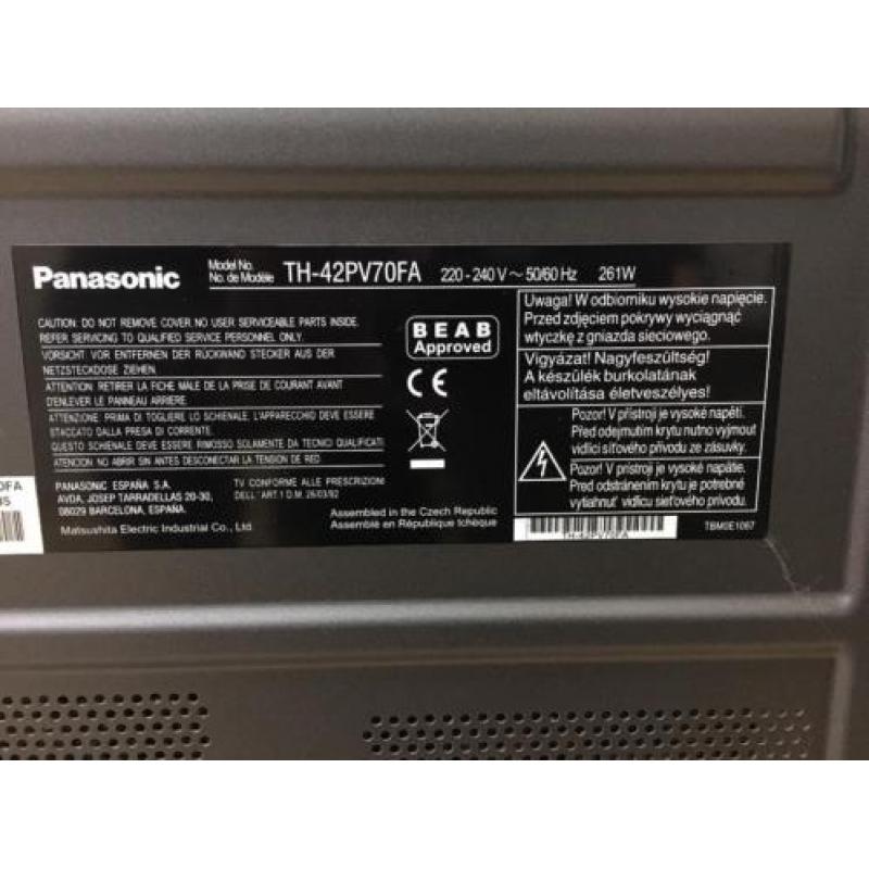 Panasonic Plasma Viera TH-42PV70FA 42inch