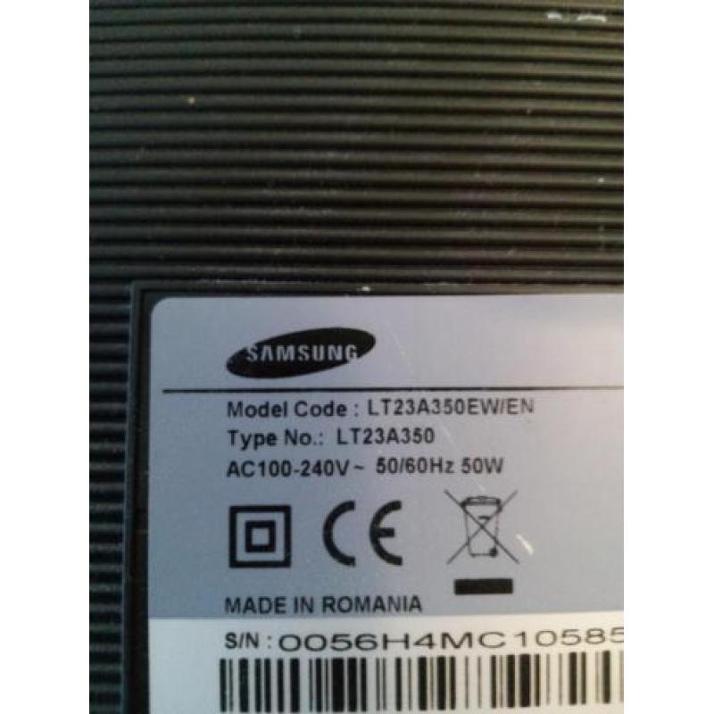 Samsung 23 inch LED TV type LT23A350EW.