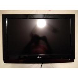 LG 26 INCH TV met ingebouwde DVD