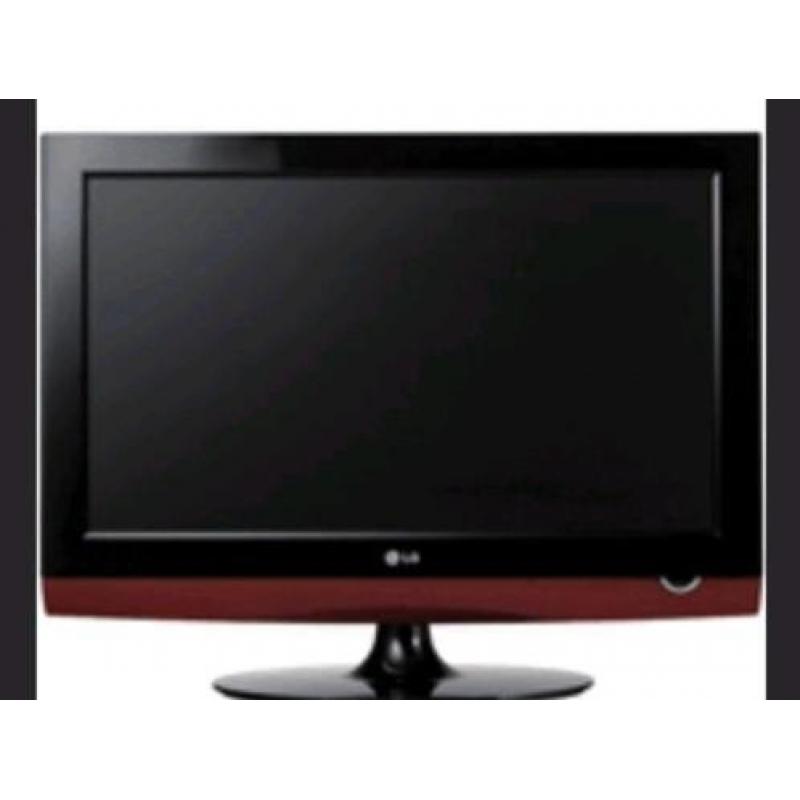 LG 26 INCH TV met ingebouwde DVD